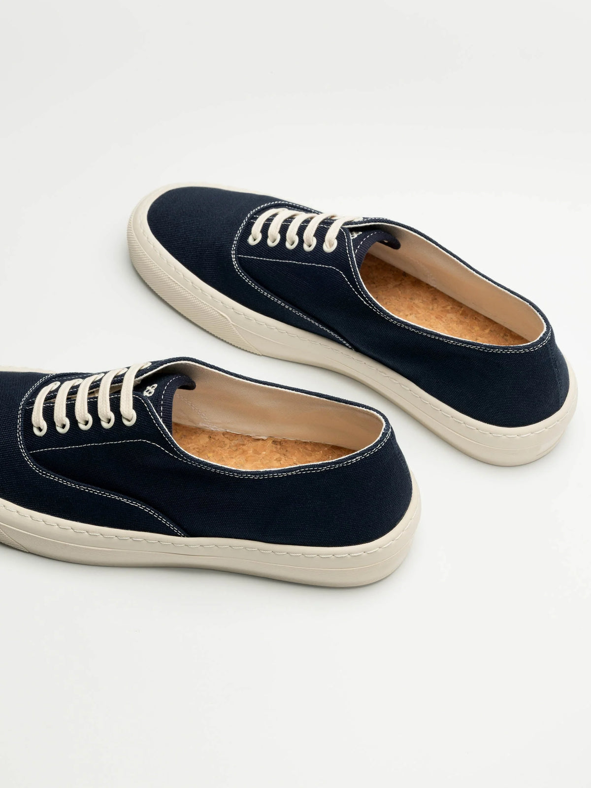 The Deck Shoe - Navy Canvas