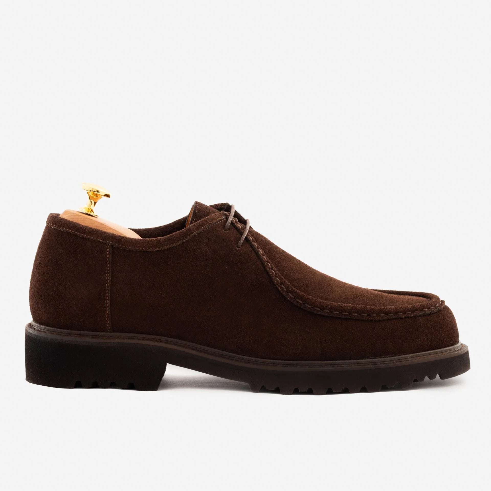 Theo Derbies - Men’s  Water-Repellent Suede