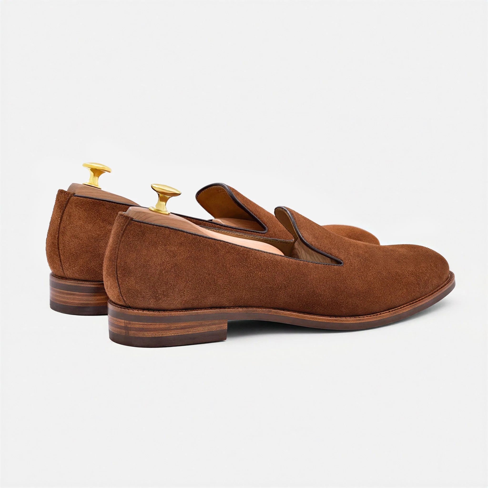 Men’s Langford Wholecut Suede Loafers