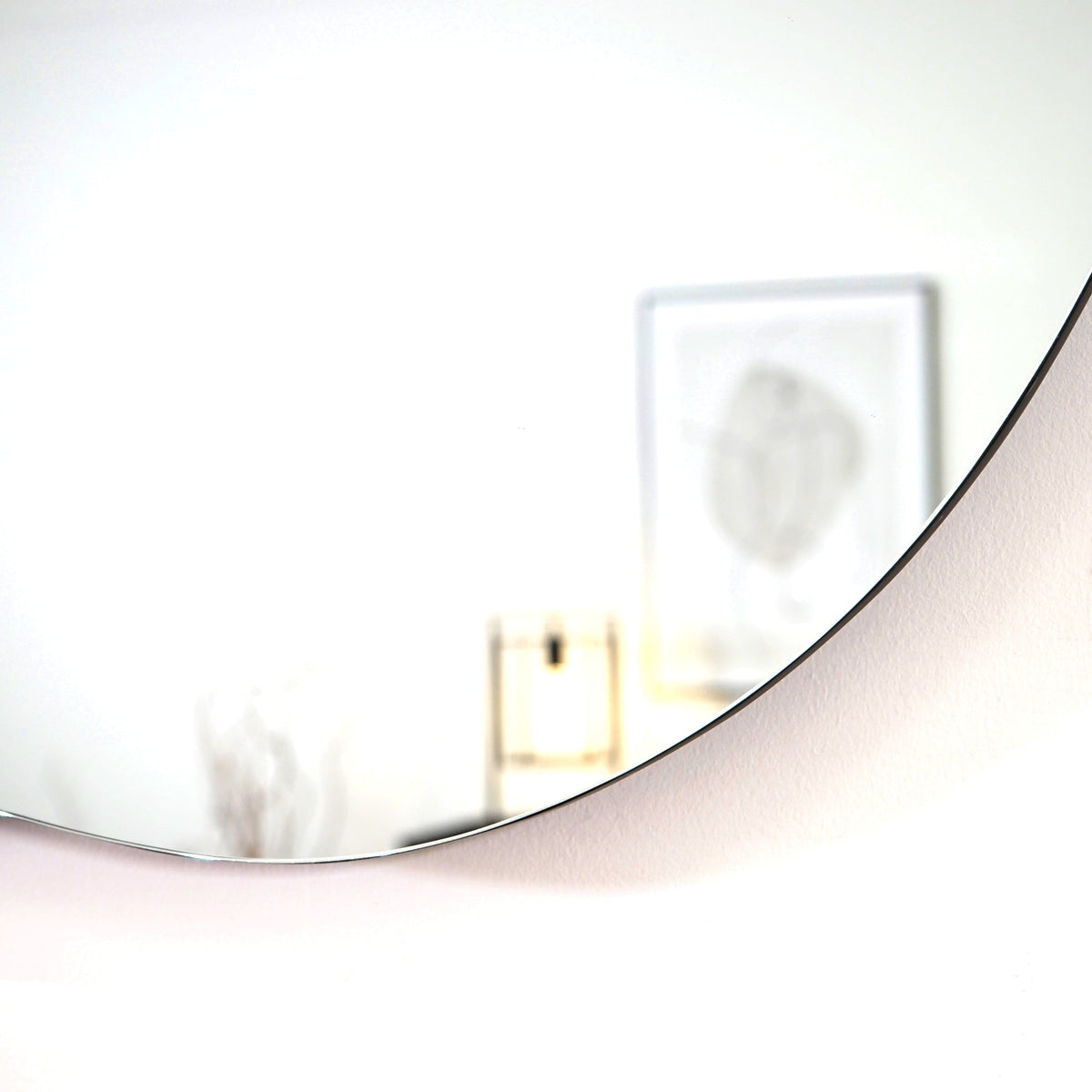 Edge Mirror – Large Irregular Frameless Lake Style Mirror (120 cm x 70 cm)