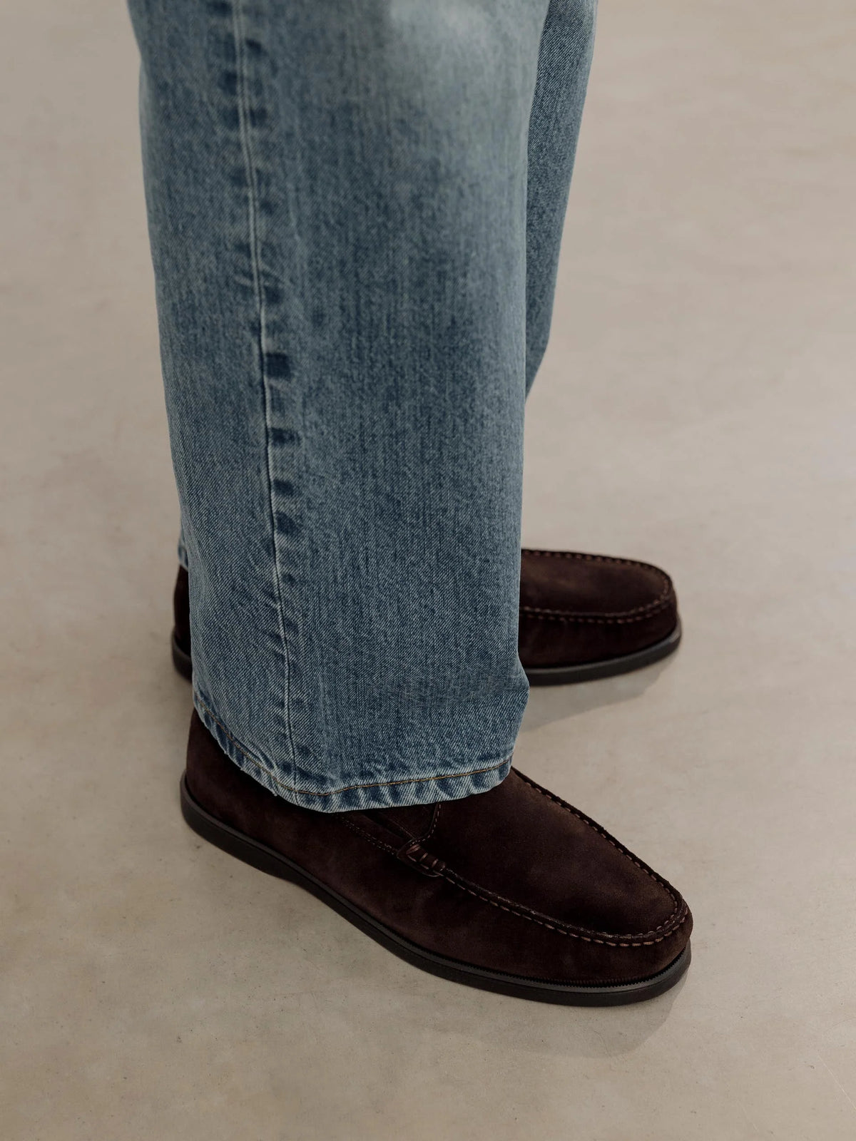 The Venetian Loafer - Brown Suede