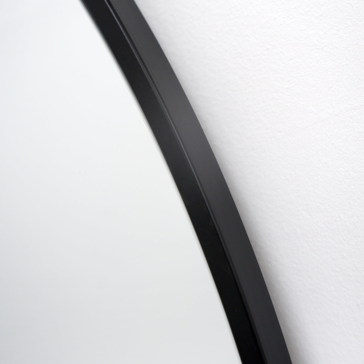 Liberty Mirror - Large Black Arched Metal Mirror 160cm x 60cm