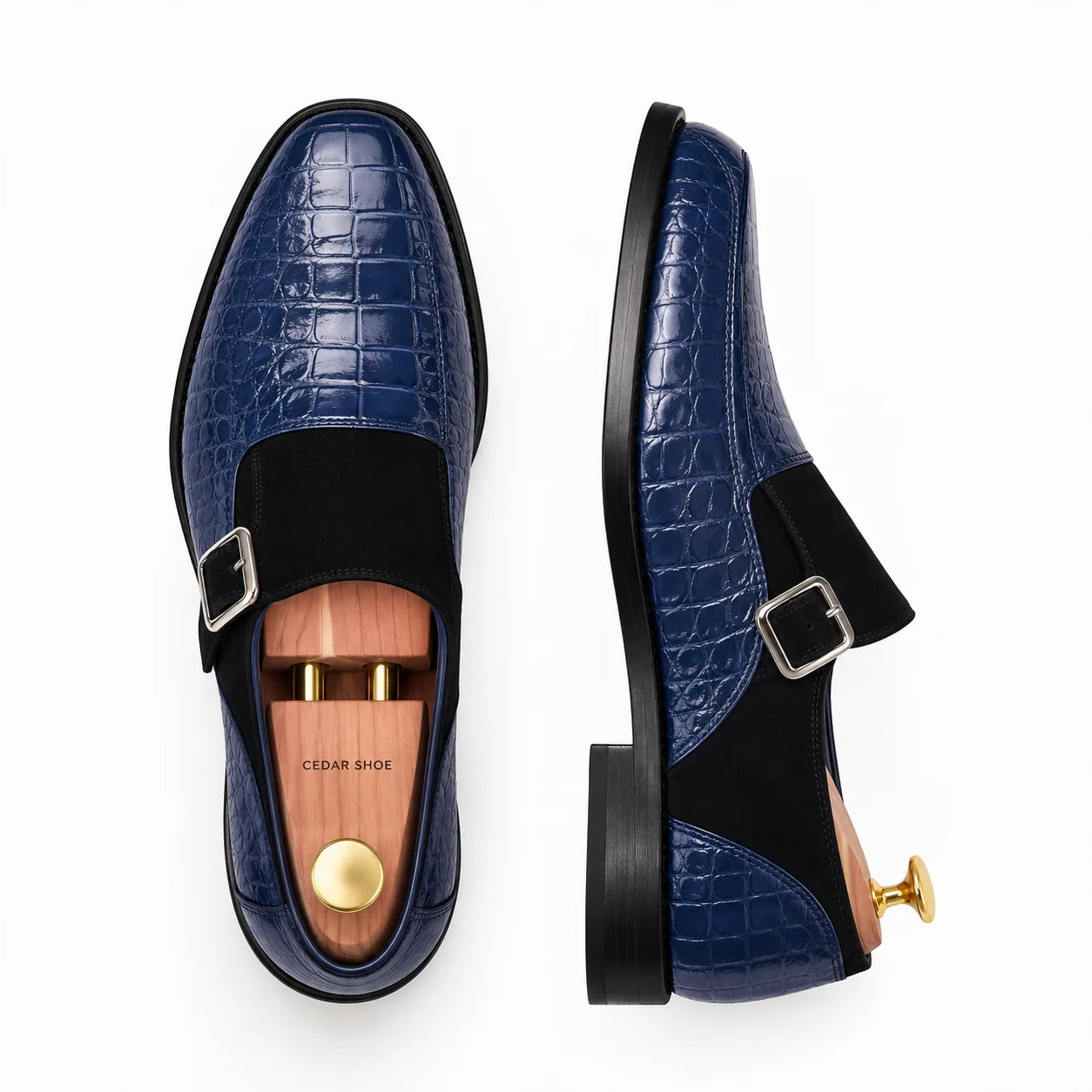 Snake Embossed Dress Shoes