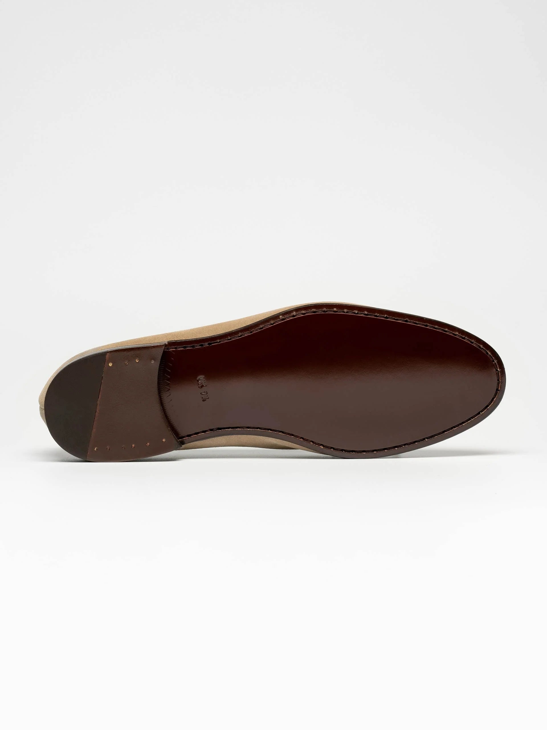 The Belgian Loafer - Taupe Nubuck - Unlined