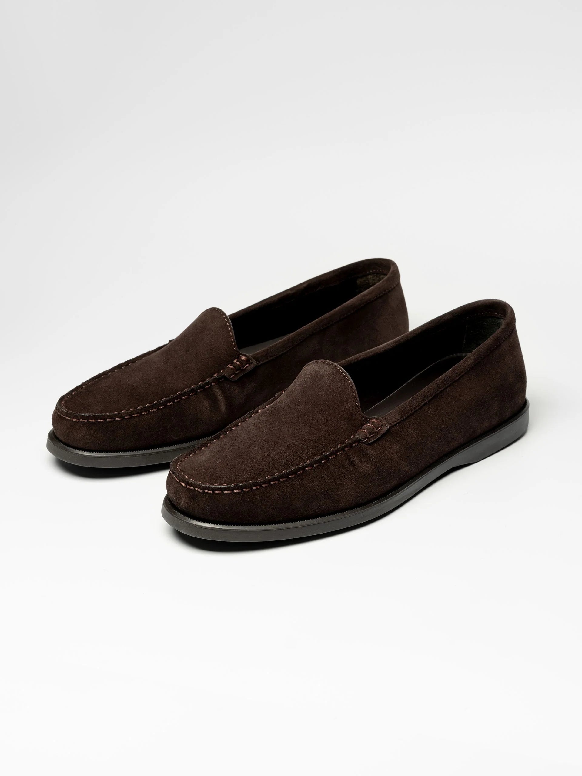 The Venetian Loafer - Brown Suede