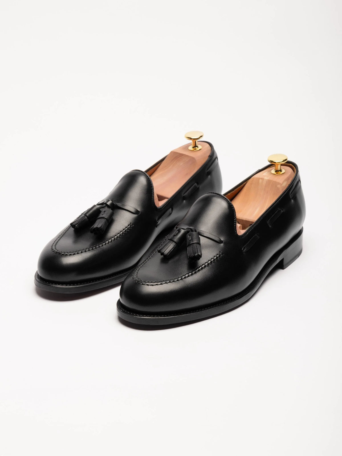 The Tassel Loafer - Black Calf