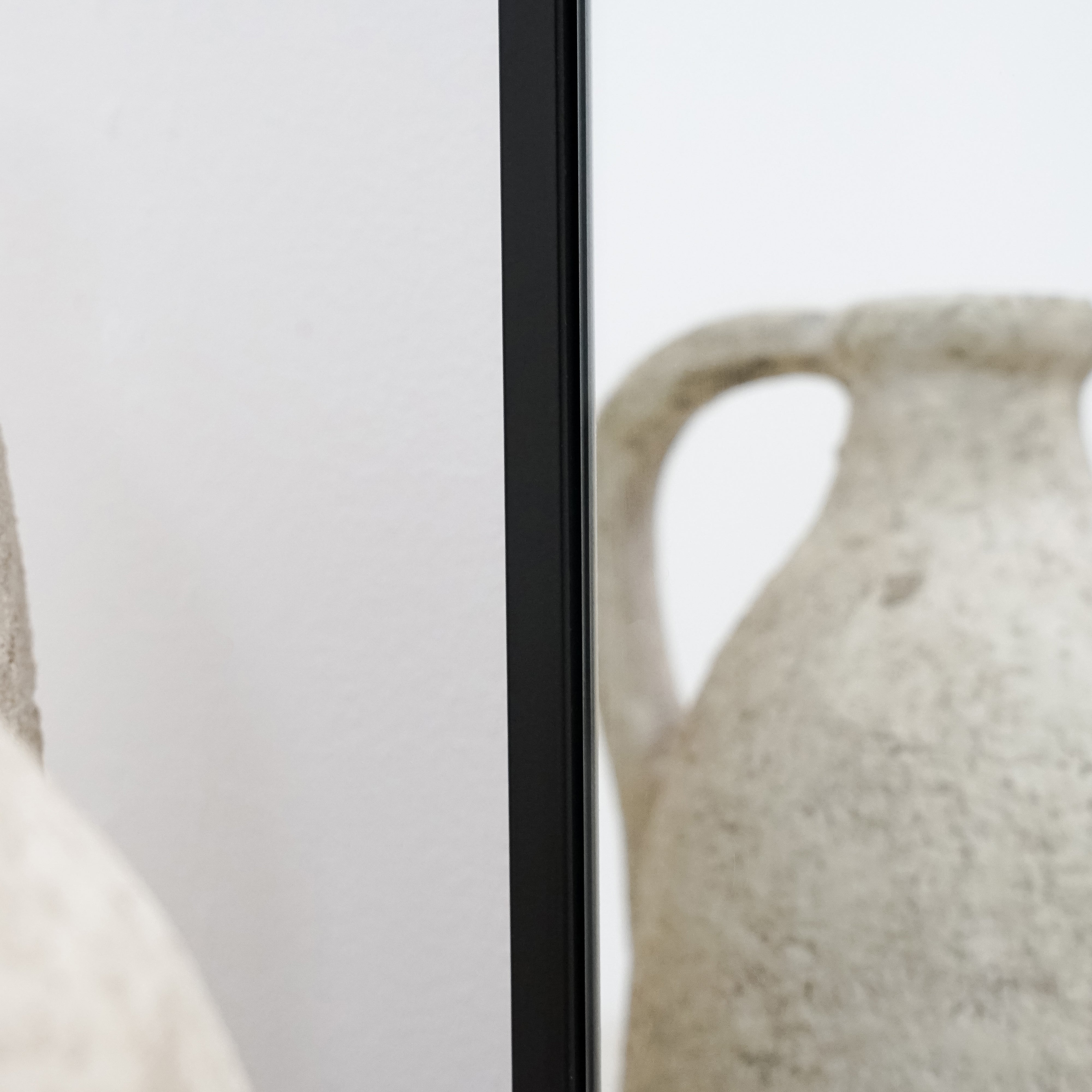 Liberty Mirror - Large Black Arched Metal Mirror 160cm x 60cm