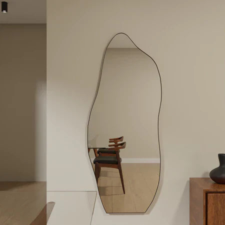 Amora Mirror - Large Full Body Mirror with Leather Frame (150cm x 60cm 170cm x 70cm)