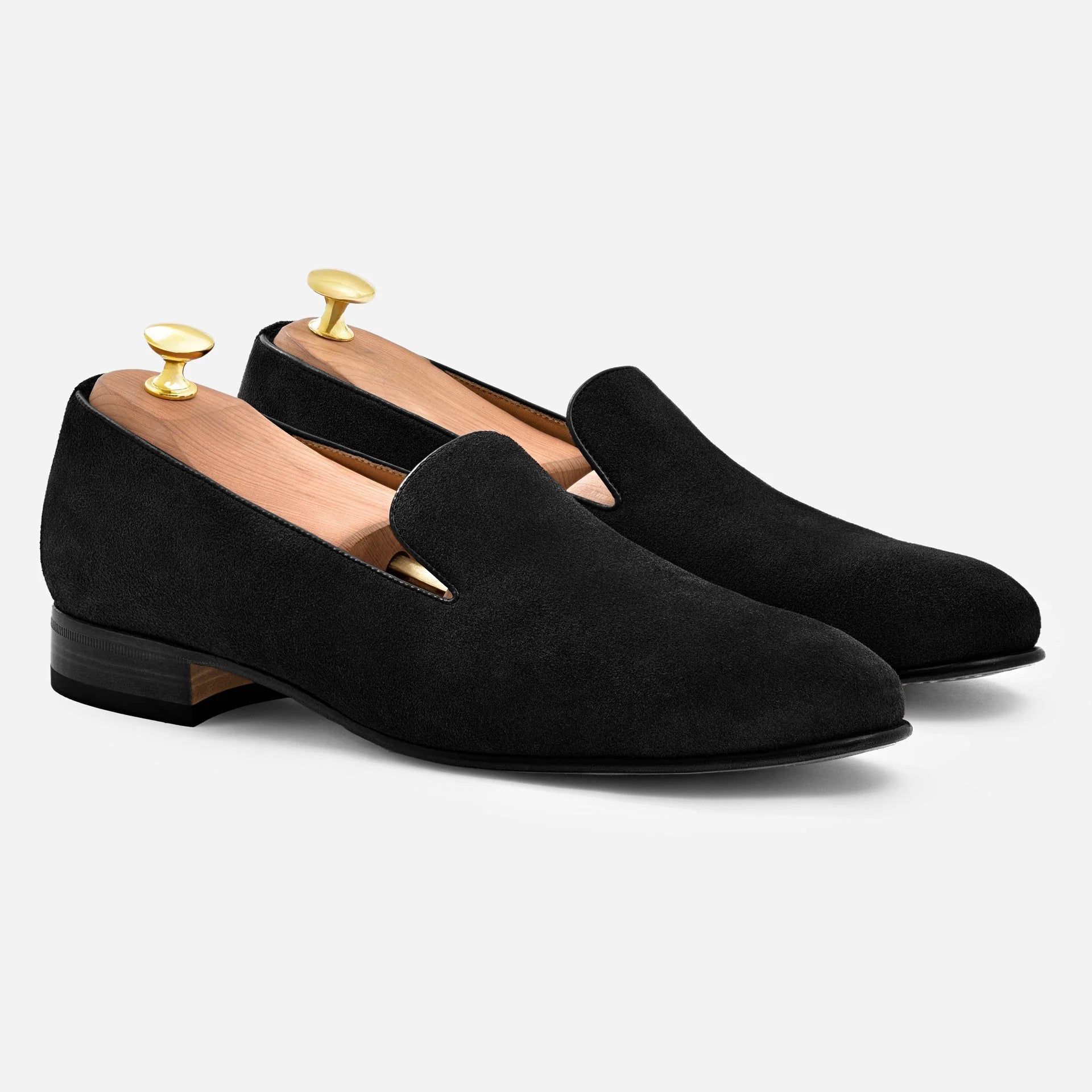 Men’s Langford Wholecut Suede Loafers