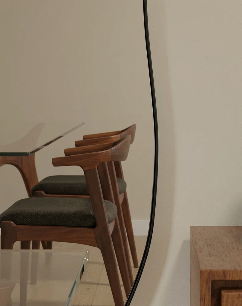 Amora Mirror - Large Full Body Mirror with Leather Frame (150cm x 60cm 170cm x 70cm)
