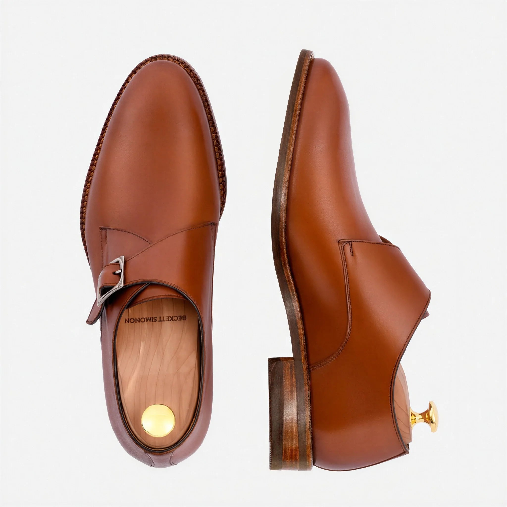 Men's Leonard Monk Strap Shoes