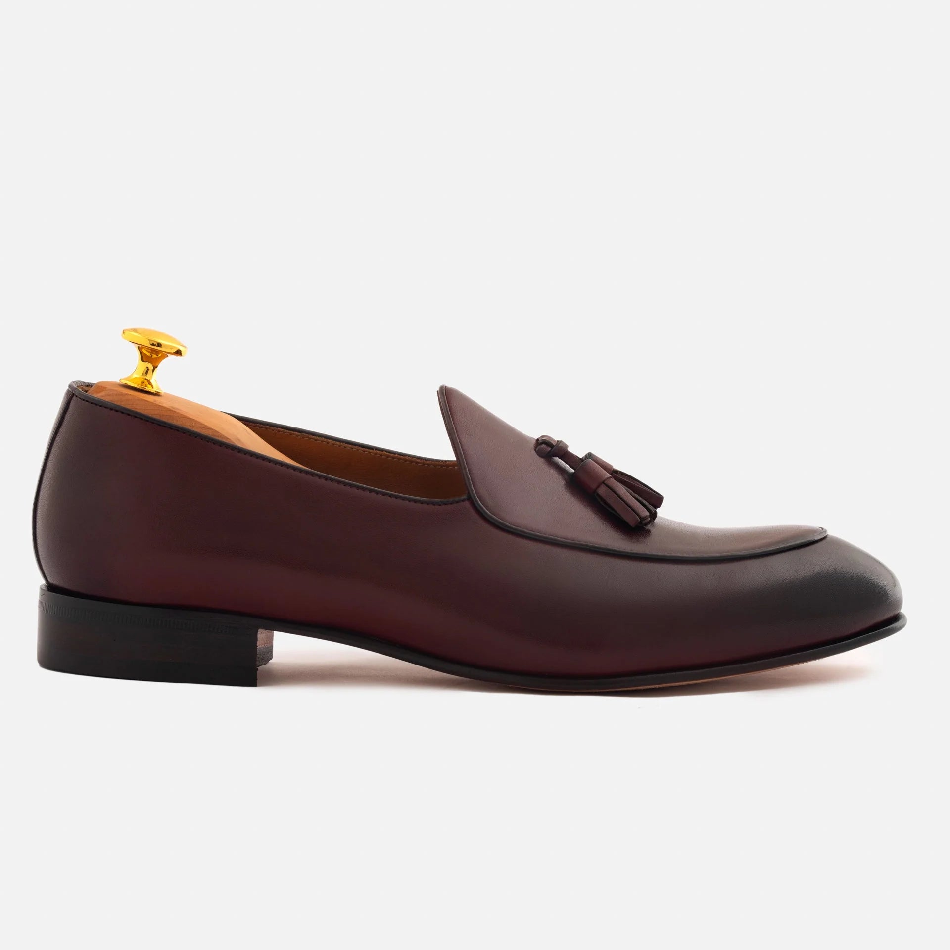 Perry Men's Belgian Loafer in Premium Full-Grain Leather