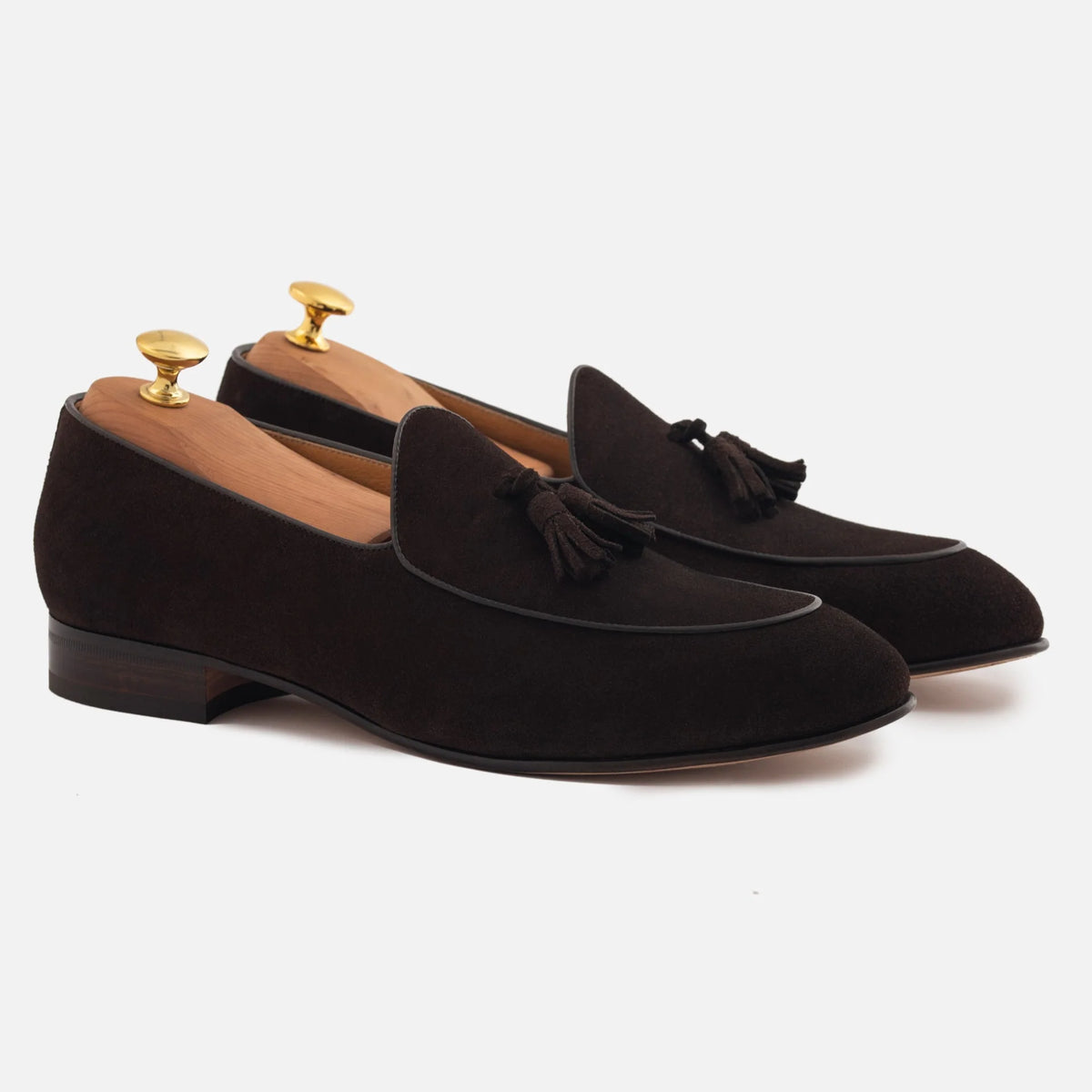 Perry Men’s Belgian Loafers in Water-Repellent Suede