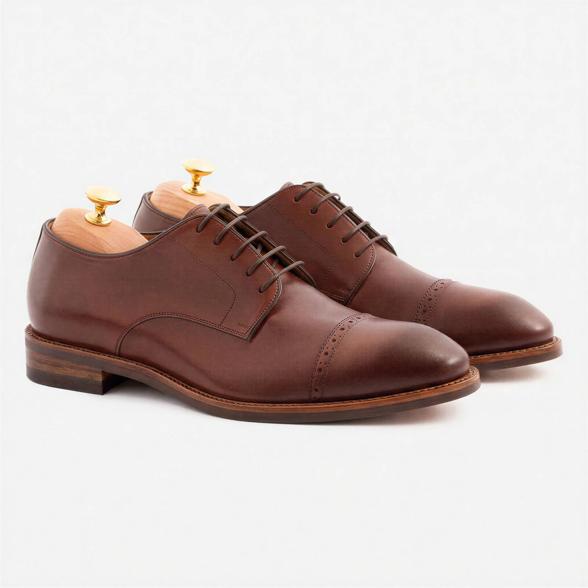 Norman Cap Toe Derbies - Men's