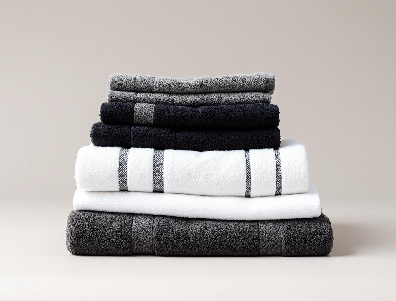 The 6-Piece Luxury Bath Towel Bale